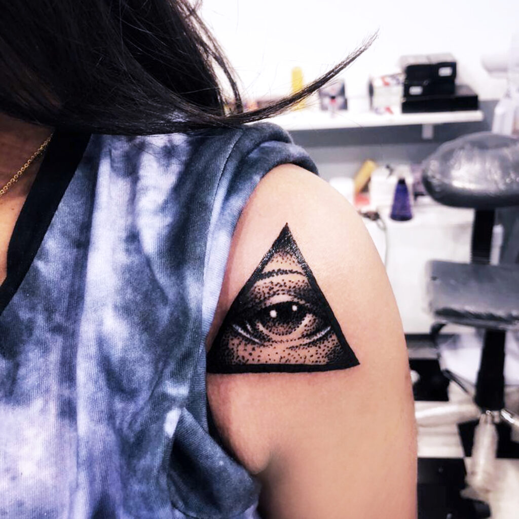 Triangular Tattoo Designs- Bob Tattoo Studio