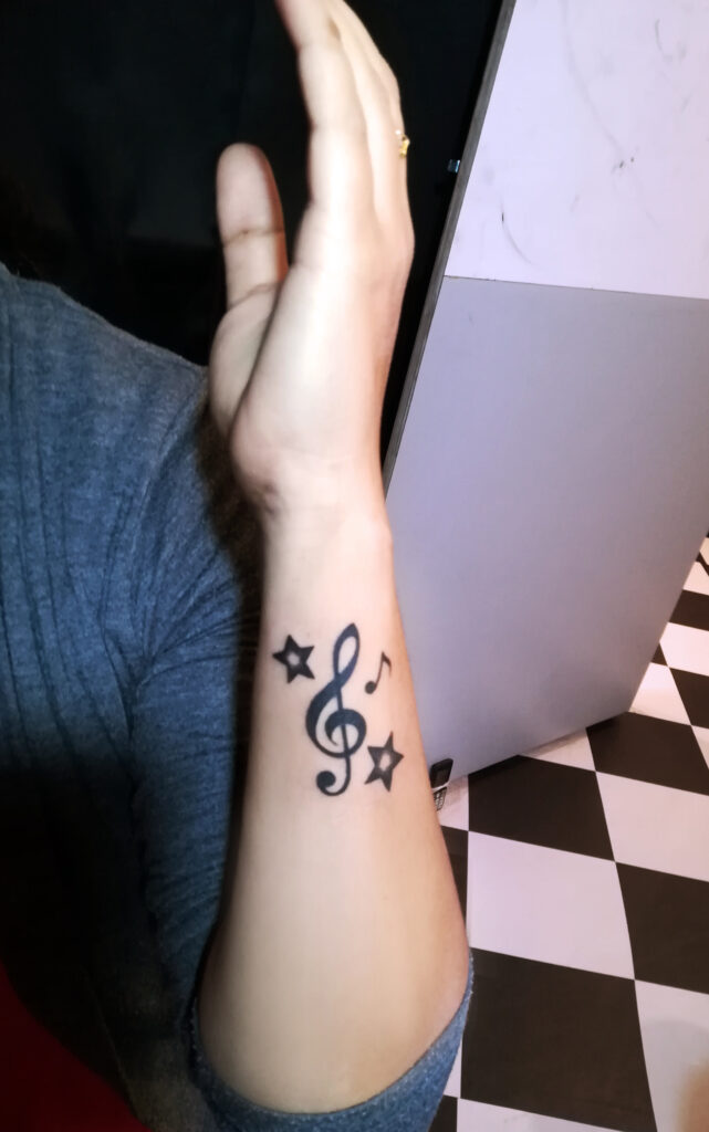 Music symbol Tattoo Designs- Bob Tattoo Studio