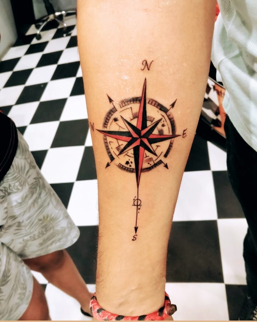 Compass Tattoo Designs- Best Tattoo Artists