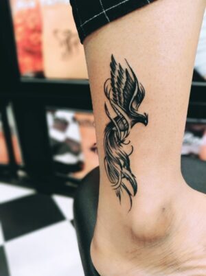 Pheonix Bird Tattoo designs - Bob Tattoo Studio