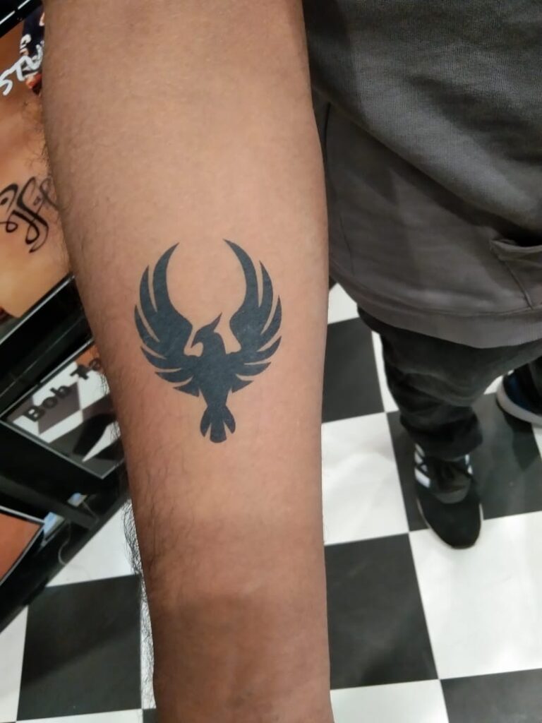 Temporary Tattoo Services - Phoenix bird